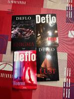 4 boeken Deflo, Enlèvement ou Envoi, Utilisé, Deflo