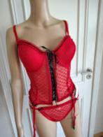 Uitdagend corsetje met bijhorende string, Kleding | Dames, Ondergoed en Lingerie, Verzenden, String