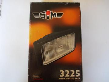 Rechthoekige grote mistlamp SIM halogeen H3 12V of 24V beschikbaar voor biedingen