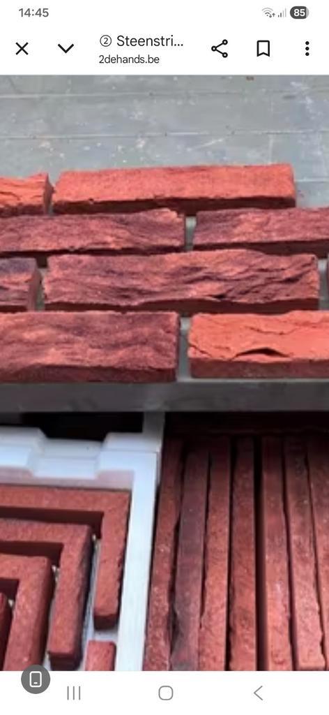 Chaussons en pierre Nelissen Autrique, Bricolage & Construction, Briques, Enlèvement ou Envoi