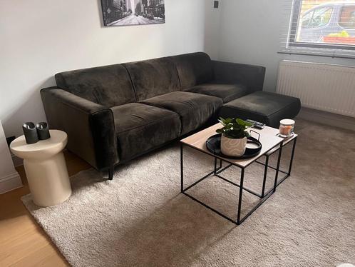 Zetel, Huis en Inrichting, Zetels | Zetels, Zo goed als nieuw, Rechte bank, Driepersoons, 200 tot 250 cm, 75 tot 100 cm, Stof