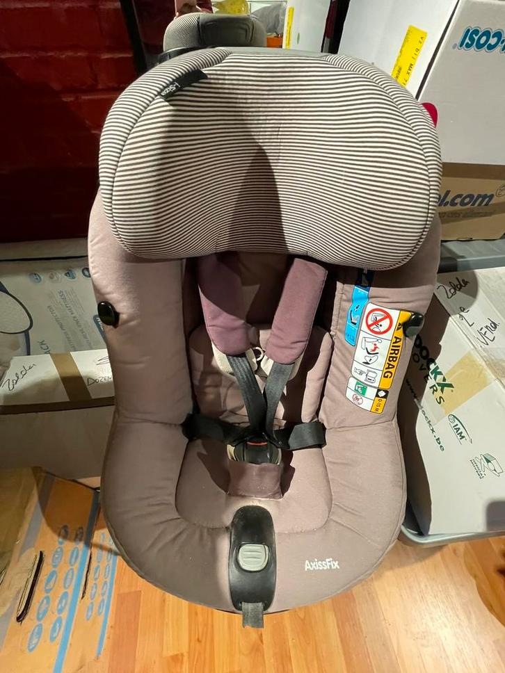 Autostoel Maxi-Cosi AxissFix - Earth Brown, Kinderen en Baby's, Autostoeltjes, Gebruikt, Maxi-Cosi, 0 t/m 18 kg, Isofix, Verstelbare rugleuning