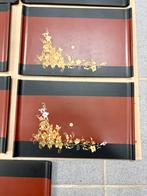 Hard houten onderborden in Thaise stijl, Huis en Inrichting, Ophalen of Verzenden, Zo goed als nieuw