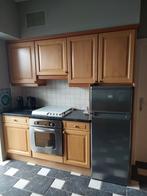 Gratis zelf uit te breken keuken, Huis en Inrichting, Keuken | Complete keukens, Ophalen, Gebruikt, Bruin, Hoekkeuken