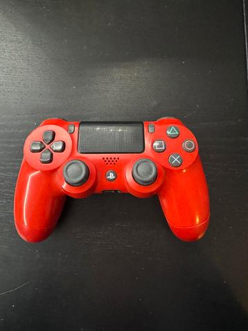 Manette PlayStation 4 rouge, Envoi, Comme neuf, Contrôleur, PlayStation 4