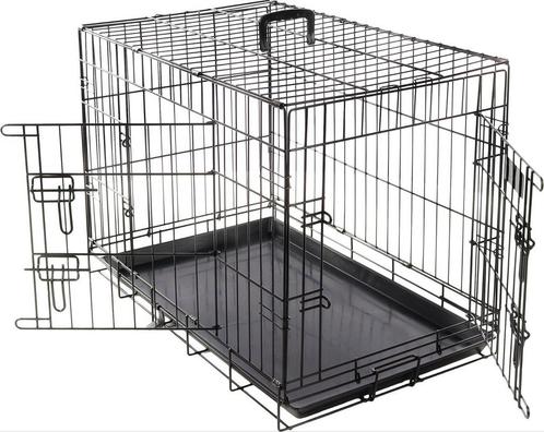 Draadkooi / bench Zwart Xl 70x109x77cm, Dieren en Toebehoren, Hondenhokken, Zo goed als nieuw, Hondenhok, 65 tot 100 cm, 75 tot 110 cm