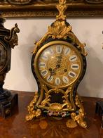 Gietijzeren euroclock boulle, Antiek en Kunst, Antiek | Klokken, Ophalen