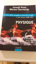 Livre de physique Kane, Enlèvement, Comme neuf