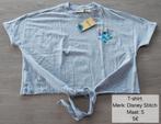 T-shirt meisje / dames: Disney Stitch maat S (NIEUW + LABEL), Disney, Maat 46/48 (XL) of groter, Nieuw, Ophalen of Verzenden