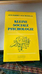 Kleine sociale psychologie, Livres, Psychologie, Psychologie sociale, Utilisé, Enlèvement ou Envoi