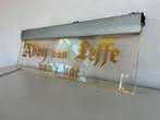 Abdij van Leffe oude lichtbak, Ophalen, Gebruikt, Reclamebord, Plaat of Schild, Leffe