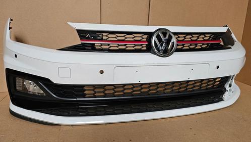 Voorbumper VW Polo 2G AW GTI 4xPDC ORGINEEL 2G0807221J LC9A, Auto-onderdelen, Carrosserie, Bumper, Volkswagen, Voor, Gebruikt