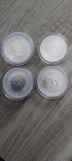 4 x 1 oz zilveren kangoeroe, Ophalen of Verzenden, Zilver