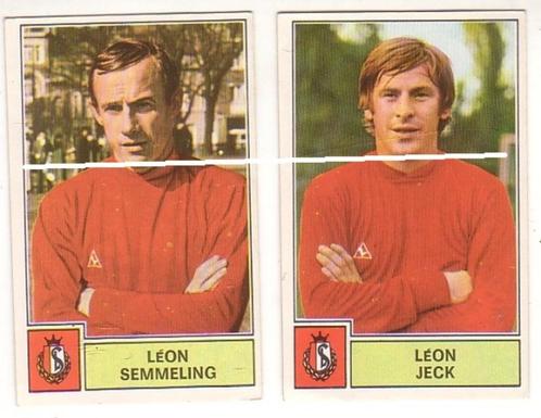 Panini / Football 1972 - 73 / Standard Luik / 2 stickers, Verzamelen, Sportartikelen en Voetbal, Zo goed als nieuw, Poster, Plaatje of Sticker