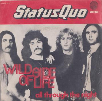 Status Quo – Wild side of love / All through the night – Sin