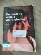 Boek elementaire sociale vaardigheden, Boeken, Ophalen of Verzenden, Zo goed als nieuw, Hogeschool, Marian adriaansen