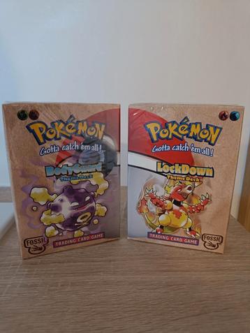 Pokémon fossil theme deck art set  beschikbaar voor biedingen