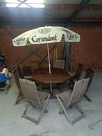 Teak Tuinset - tafel met 8 stoelen, Ophalen, Hardhout, Tuinset, Eettafel