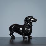 Beeld van een zwarte teckel, Ophalen of Verzenden