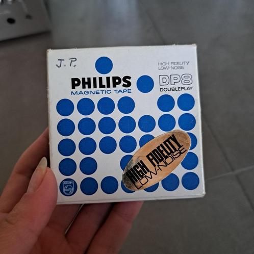 Philips DP8 Magnetic Tape – Reel-to-Reel Spoelband, Audio, Tv en Foto, Platenspelers, Zo goed als nieuw, Platenspeler, Philips