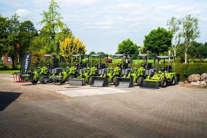 E-Kraft Elektrische minishovel shovel giant weidemann, Zakelijke goederen, Machines en Bouw | Kranen en Graafmachines, Wiellader of Shovel