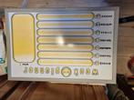 Weekplanner: whiteboard en magneetboard, Huis en Inrichting, Ophalen of Verzenden, Gebruikt, Magneetbord