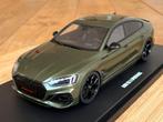 Audi RS5 Sportback Competition Sonoma Green 1:18 GT Spirit, Ophalen of Verzenden, Nieuw, Auto, Overige merken
