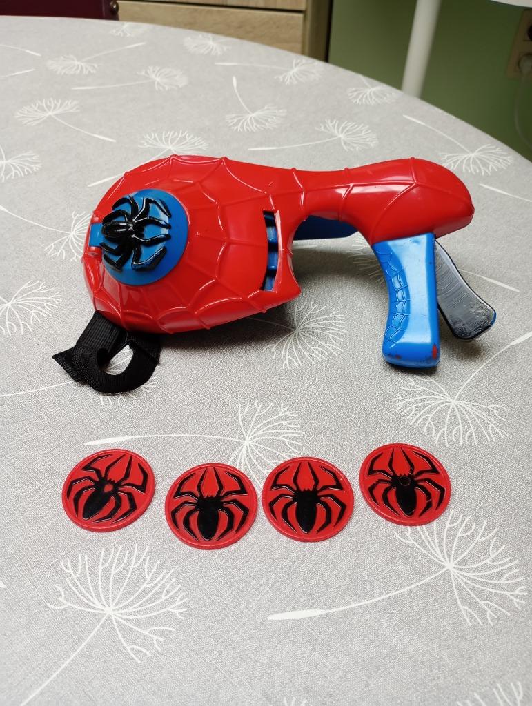 Lance jetons Spiderman, Enlèvement ou Envoi