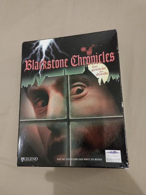 John Saul's Blackstone Chronicles PC Win 95/98 BIG BOX NL, Consoles de jeu & Jeux vidéo, Jeux | PC, Comme neuf, Aventure et Action