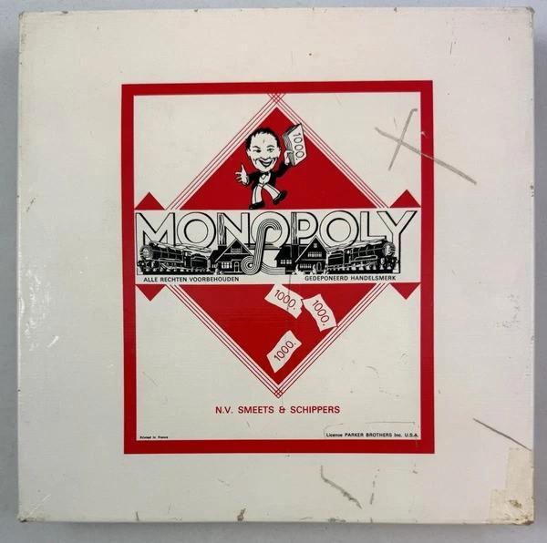 Monopoly Smeets & Schippers bordspel spel vintage classic, Hobby en Vrije tijd, Gezelschapsspellen | Bordspellen, Zo goed als nieuw