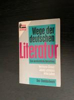 Wege der deutschen Literatur (2), Boeken, Taal | Duits, Verzenden, Zo goed als nieuw