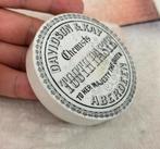 Couvercle de dentifrice en céramique vintage, Davidson Kay, Enlèvement ou Envoi