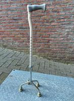 Wandelstok met vier poten, Enlèvement, Ajustable, Comme neuf