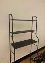 Wasmachine Meubel zwart Metaal, Huis en Inrichting, Kasten | Overige, Ophalen, Zo goed als nieuw