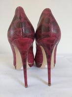 362C* Casadei - sexy bordeauxrode pumps met hoge hakken (39), Pumps, Overige kleuren, Verzenden, Nieuw