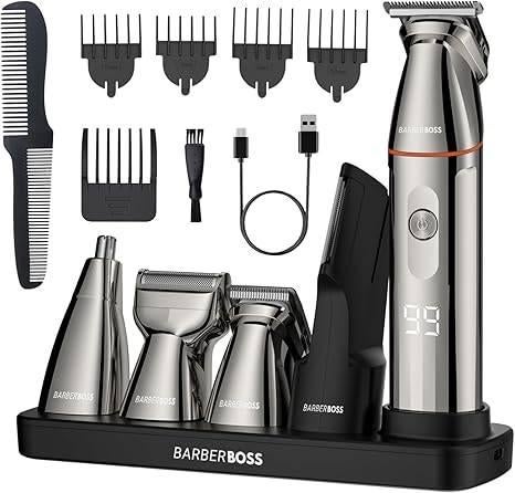 BarberBoss Baardtrimmer | tondeuse | GRATIS LEVERING, Handtassen en Accessoires, Uiterlijk | Haarverzorging, Nieuw, Tondeuse, Verzenden