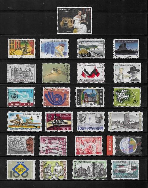 50 X België - Afgestempeld - Lot nr.1153, Timbres & Monnaies, Timbres | Europe | Belgique, Affranchi, Timbre-poste, Envoi