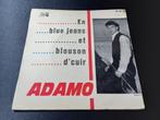 Adamo – En Blue Jeans Et Blouson D'Cuir Ep Popcorn Français, 7 pouces, Pop, EP, Utilisé