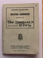 Carnet de poche militaire Kalken 1960 'Van Themsche', Autres types, Armée de terre, Enlèvement ou Envoi