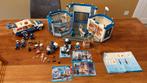 Playmobil politiekantoor, politiewagen en motors, Kinderen en Baby's, Speelgoed | Playmobil, Ophalen, Gebruikt, Complete set