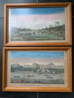 Twee kunstdrukken aquarel, Antiek en Kunst, Ophalen of Verzenden