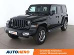 Jeep Wrangler 2.0 TGDi Sahara (bj 2020, automaat), Auto's, Jeep, 4 deurs, Zwart, Leder, 5 zetels