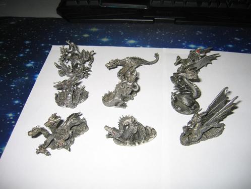 9 figurines dragons et creatures fantastiques super etat, Collections, Statues & Figurines, Neuf, Fantasy, Enlèvement ou Envoi