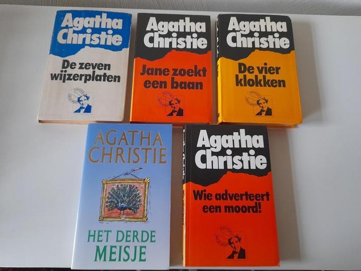 Agatha Christie - 5 detective verhalen, Boeken, Detectives, Gelezen, Ophalen of Verzenden