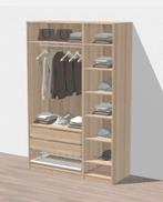 Armoire dressing Pax Ikea 150x58x236cm 3 Portes Meraker, Utilisé