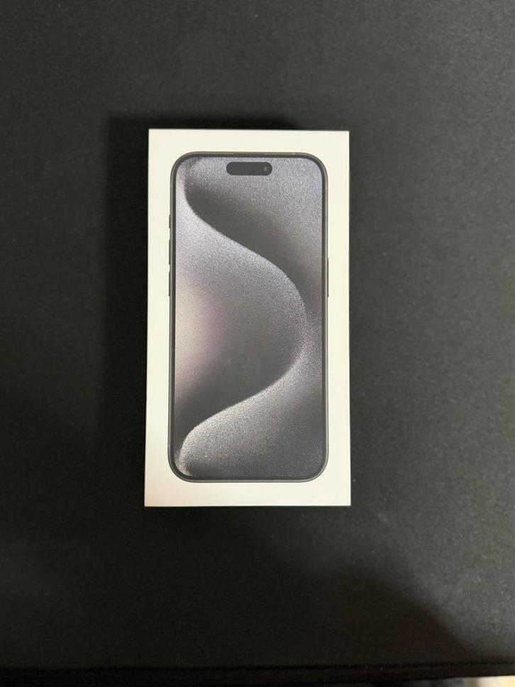 Apple iPhone 15 Pro - 128 GB - Black Titanium, Telecommunicatie, Mobiele telefoons | Apple iPhone, Zo goed als nieuw, 128 GB, Zonder abonnement