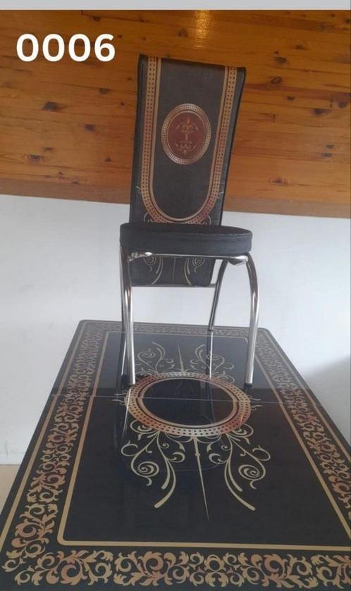 Nieuwe Eettafel met 6 Stoelen - Gratis Bezorging, Antiek en Kunst, Antiek | Meubels | Tafels, Verzenden