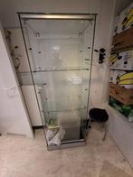 1 vitrine kast merk la vetrina, Ophalen, 50 tot 100 cm, Glas, 150 tot 200 cm