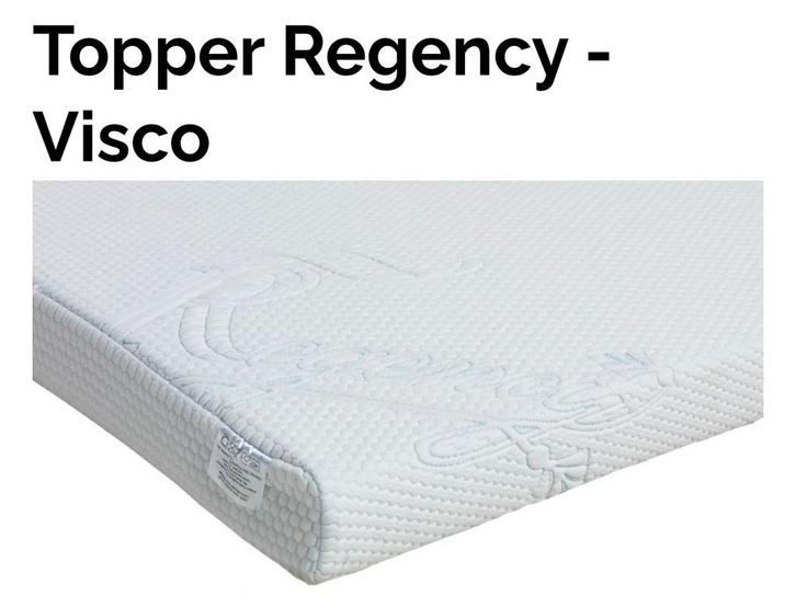 Regency topper visco koudschuim, Huis en Inrichting, Slaapkamer | Matrassen en Bedbodems, Matras, Ophalen
