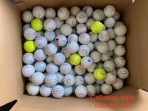 Set van 60 callaway chromesoft erc triple trac-ballen, Sport en Fitness, Golf, Zo goed als nieuw, Bal(len), Callaway, Ophalen